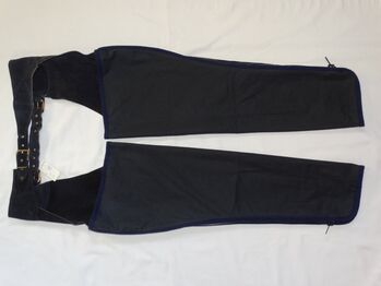 Neue Glenwood Longschaps S Regenchaps schwarz mit Flanell Stoff unterlegt Glenwood Longchaps