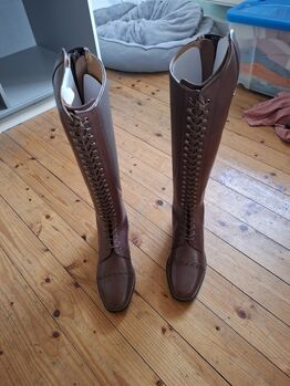 Neue Schnür-Reitstiefel von Busse - Größe 38 (Kurz / Weit), Michelle wilms , Reitstiefel, Utzenaich 