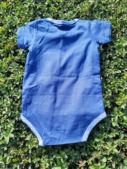 Neuer Babybody Steeds 74/80 blau Steeds