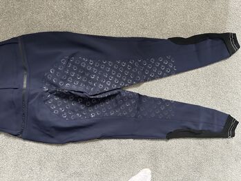 NEVER WORN Navy Blue Cavalleria Toscana full seat grip breeches (size UK 10, IT 38) Cavalleria Toscana 