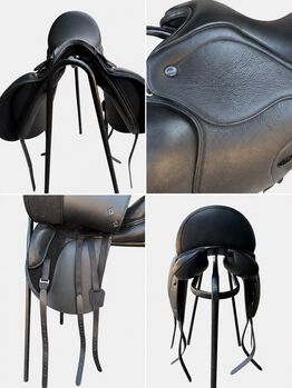 NEW 17 INCH IKONIC DRESSAGE SADDLE, IKonic Pro Light hybrid , Natalie , Dressage Saddle, Seaton
