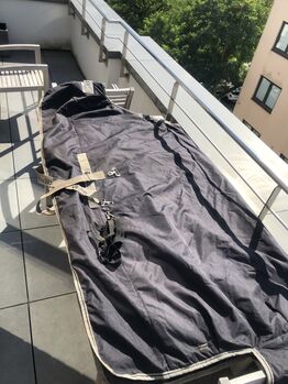NEUwertige BUCAS Smartex Extra 155cm 155 cm Schwarz Abschwitzfunktion Winterdecke Pferdedecke Bucas