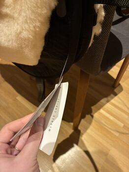 NEU Christ Cloud Spezial Plus + WB Fellsattel Lammfellsattel Lammfell Sattel Fell Warmblut Werner Christ Cloud Spezial Plus