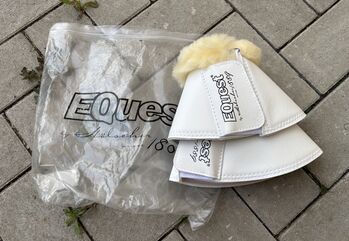 NEU Equest Hufglocken mit medizinischem Lammfell Gr. L weiß, Equest, Sell_It_All, Other, Ahrweiler