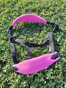 Neues Halfter in pink und schwarz Größe Full Fatano