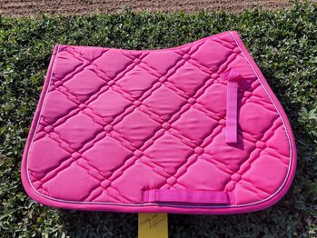 Neue HKM Schabracke VS Full pink HKM
