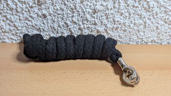 Führstrick Anbindeseil neu von loesdau Farbe: schwarz mit Panikhaken loesdau