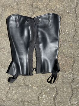 Neue Leder Chaps XXL, Larissa, Half Chaps, Kandel