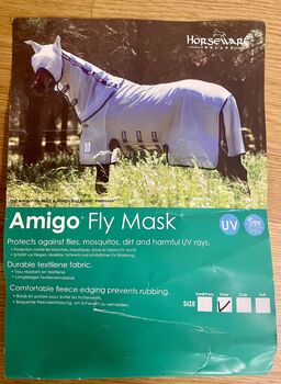 Neu & OVP Fliegenmaske Pony mit UV Schutz, Amigo Horseware, Sarah, Fly & Insect Control, Wörth an der Donau