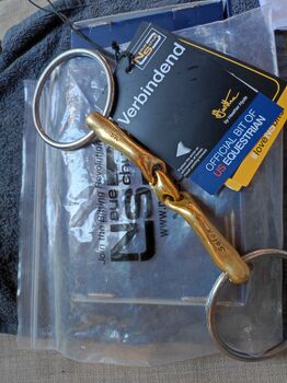 Neue Schule Gebiss verbindend 13mm, Neue Schule Verbindend, Marie Poschmann, Horse Bits, Leimen