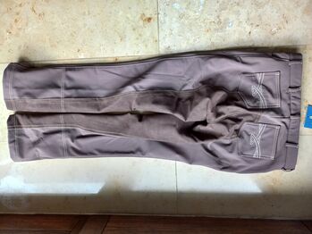 neu Softshell Reithose Jodhpurreithose Gr. 44 Busse Jodhpur braun Thermo Vollbesatz ungetragen Busse  Jodhpurreithose Softshell 