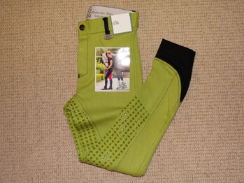 Neue USG Kinder-Reithose 140 Silikon-Vollbesatz ECO-Line Mintgrün Grün NEU, USG ECO-Line, Anne, Children's Breeches & Jodhpurs, Wahrenholz