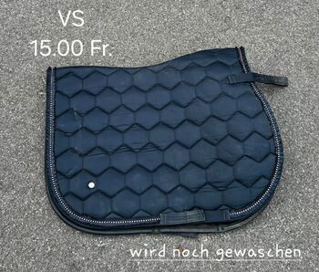Blaue VS Schabrake mit Steinchen am Rand