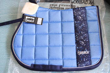 !Neue! Eskadron Graffiti Glitter big square Azurite VS !exklusiv!, Eskadron  Azurite Forster equestrian , Alex , Dressage Pads, Köln 