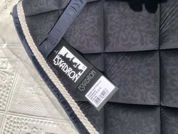 NEU Eskadron Set Schabracke DL Abschwitzdecke XL 155cm darknavy Platinum 2017 WB dunkelblau Eskadron