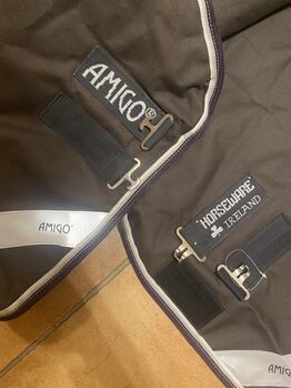 Neu Horseware Amigo Bravo 250gr 140cm -Choco neu!! Horseware Ireland Amigo Bravo Turnout