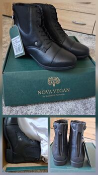 Neu Ungetragen Südwind Reitstiefeletten, Südwind Nova BZ Lace Vegan, Sarah, Jodhpur Boots, Nauen