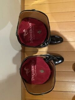 New and unused DeNiro BootCo “RAFFAELLO” dressage boots handmade in Italy. DeNiro BootCo RAFFAELLO