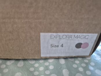 Neue Explora Magic Hufschuhe Gr. 4 (Paar) PINK Explora Explora Magic Size 4