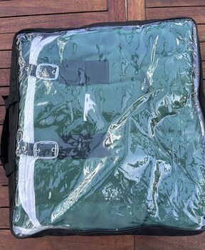 Neue grüne Abschwitzdecke 145 cm