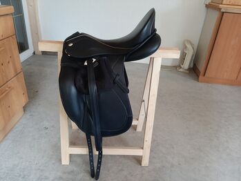 Neuer Kentaur Elektra mit doubliertem Kalbsleder auch Tausch möglich, Kentaur Kentaur Elektra Dressursattel, Melanie Huemer, Dressage Saddle, Gmunden