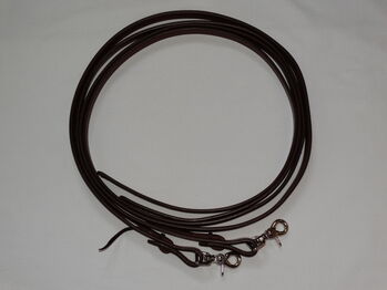 Unbenutzte Westernzügel offen 155 cm + Snaps braun Western Zügel/Splitreins mit Zügelsnaps, Anne, Pozostałe, Wahrenholz