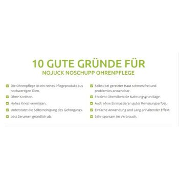 NoJuck NoSchupp Ohrenpflege bei Ohrmilben/ Ohrräude 50ml SONDERANGEBOT VTG NoJuck NoSchupp Ohrenpflege