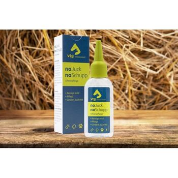 NoJuck NoSchupp Ohrenpflege bei Ohrmilben/ Ohrräude 50ml SONDERANGEBOT, VTG NoJuck NoSchupp Ohrenpflege, WOW Pferd  (WOW Pferd), Pielęgnacja konia, Bayern - Attenkirchen