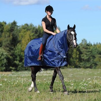 Neue Regen Ausreitregendecke gr 135, Regenauseitdecke, Denise, Derki dla konia, Niedergebra