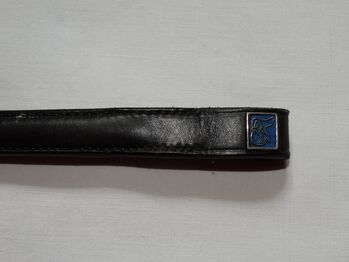Neuer Kieffer Stirnriemen VB/39cm lang schwarz schlicht weich gerade Stirnband NEU, Kieffer, Anne, Naczółki, Wahrenholz