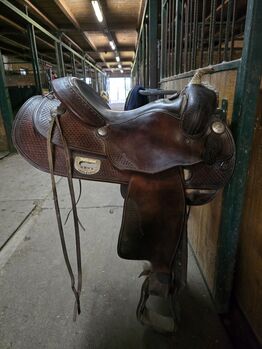 NRHA Saddlesmith Westernsattel / Reining Saddlesmith  Bob Loomis Reiner 