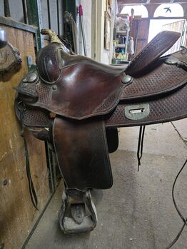 NRHA Saddlesmith Westernsattel / Reining, Saddlesmith  Bob Loomis Reiner , Nicole , Western Saddle, Sittendorf