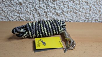 Führstrick neu felix bühler Farbe: schwarz/grau/gelb mit Panikhaken felix bühler