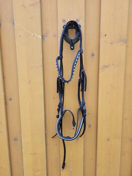 Neue Trense schwarz weiches Leder Full, Jojo, Bridles & Headstalls, Berlin