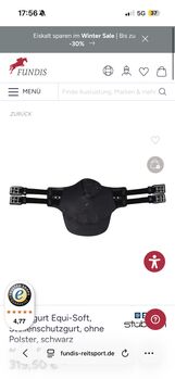 Stübben equisoft Gurt Stübben  Equisoft