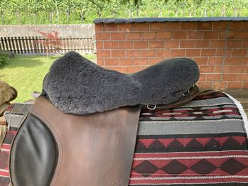 Grauer Sattelsitzbezug, Isabel Heller, Saddle Accessories, Oberembrach