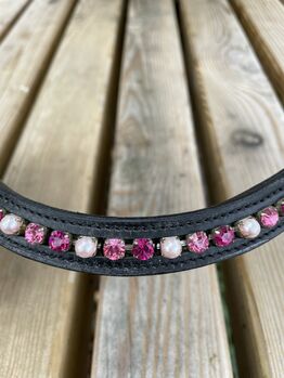 Biete Stirnriemen in rosa pink WB Calevo