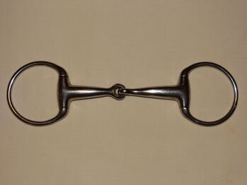 Olivenkopfgebiss 13 cm massives Oivenkopf Gebiss für Trense Olivenkopf