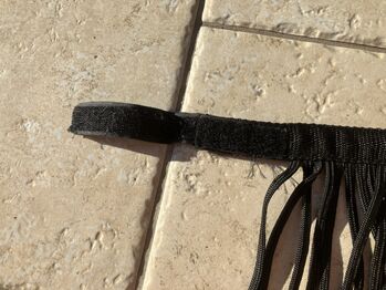 Fliegenstirnband schwarz unisex