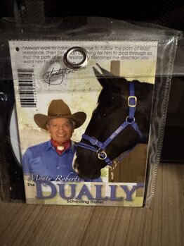 Original Monty Roberts Trainingshalfter (Full) mit Longe und Übungs-CD Monty Roberts Duales Ausbildungs-Halfter