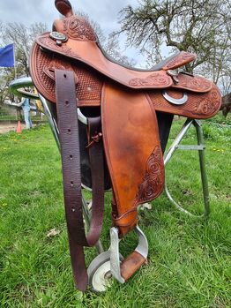 Original Pullman Westernsattel, Pullman Indiana Westernsattel punziert, Sandra H., Western Saddle, München