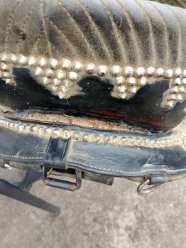 Original spanischer Sattel zur Deko oder Reparatur