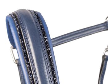 OTTO SCHUMACHER LEDERHALFTER FINELINE BLAU Otto Schumacher