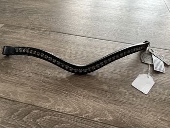 Otto Schumacher Stirnband Stirnriemen geschwungen S Silver NEU Otto Schumacher Stirnband