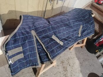 Outdoorpferdedecke 200g Füllung, 145 cm - wie neu, Meli, Horse Blankets, Sheets & Coolers, Berglen