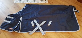 Outdoordecke 145 Regendecke 150 g blau neu OVP, Premiere, Laura B., Pferdedecken, Ulm