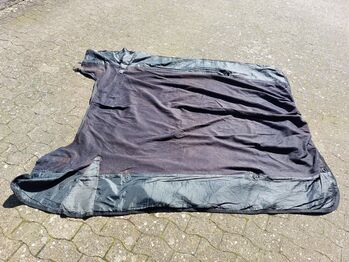 Outdoordecke – braun/schwarz - Größe 165cm – 200g-Füllung