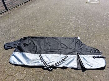 Outdoordecke – schwarz/grau - Größe 165cm – 200g-Füllung