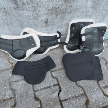 Gamaschen, Gamaschen mit auswechselbaren Unterlagen , Nicole Blomeier, Tendon Boots, Sengenthal