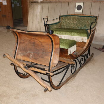 Pferdeschlitten Kutsche Schlitten Antik Deko Historisch, Schlitten, Niklas Jäger (2ndTrade e.K.), Carriages, Wolnzach